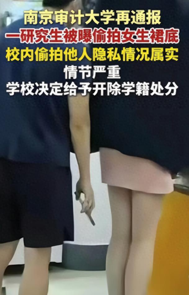 九游手机版-解气!南审偷拍男被开除,私下求饶对话流出,被扒竟是"准公务员"